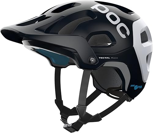 POC, Tectal Race Spin, Casco para bicicleta de montaña, Negro, XS/S