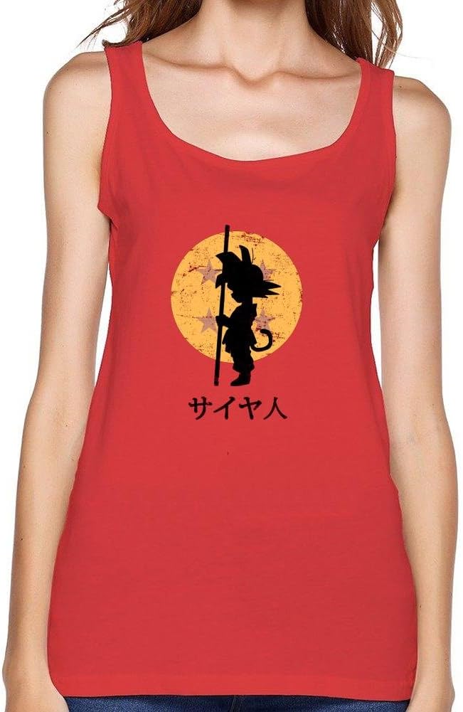 ZhiBo Looking for The Balls Customized Tank Tops for Women Red Large