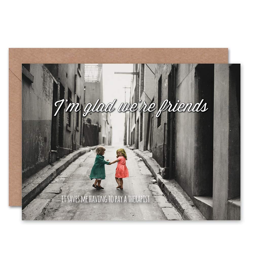 Artery8 Greeting Card - Friendship Card - Girls