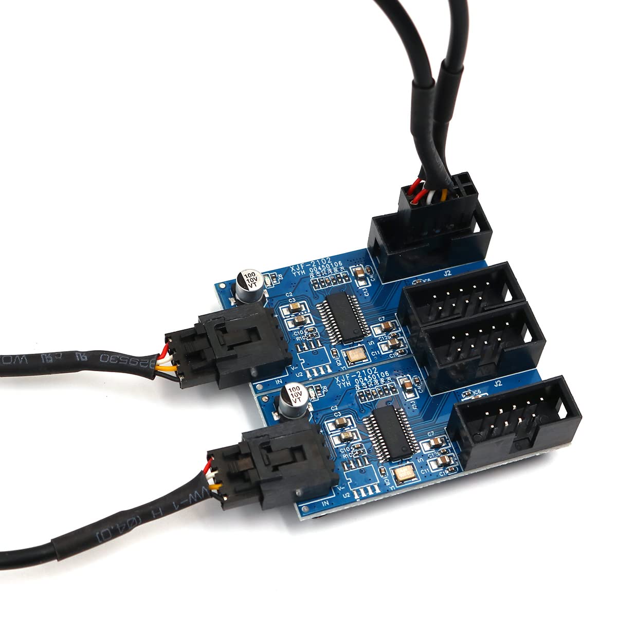 Diyeeni Scheda Madre Connettore USB a 9 Pin Maschio da 1