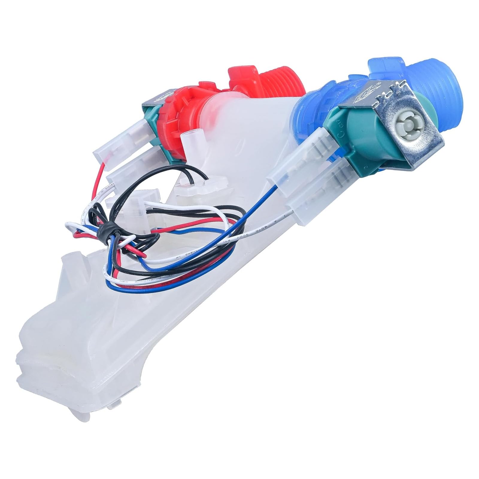 YWLUUOO Washer Water Inlet Valves Replacement W10869800 Washing Machine Inlet Valves with Thermistor for Laundry Appliances Universals Washing Machine with Thermistor