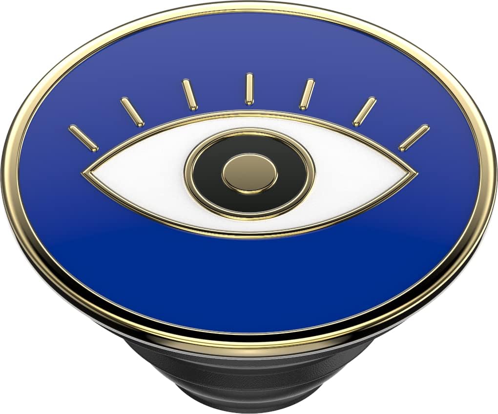 ​​​​PopSockets Phone Grip with Expanding Kickstand, PopSockets for Phone - Enamel Evil Eye