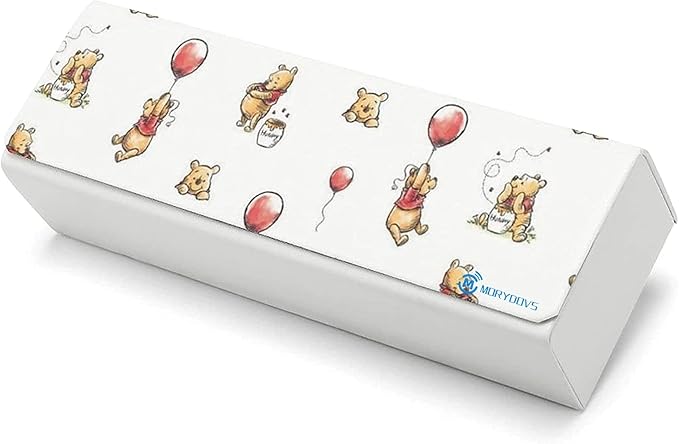 Amazon Co Jp くまのプーさんメガネケース レザー眼鏡ケース メガネボックス ｍｏｒｙｄｏｖｓ コンパクト ハード眼鏡 多用途ケース アクセサリーケース かわいい 軽量 おしゃれ 高級 スリム 軽い ファッション