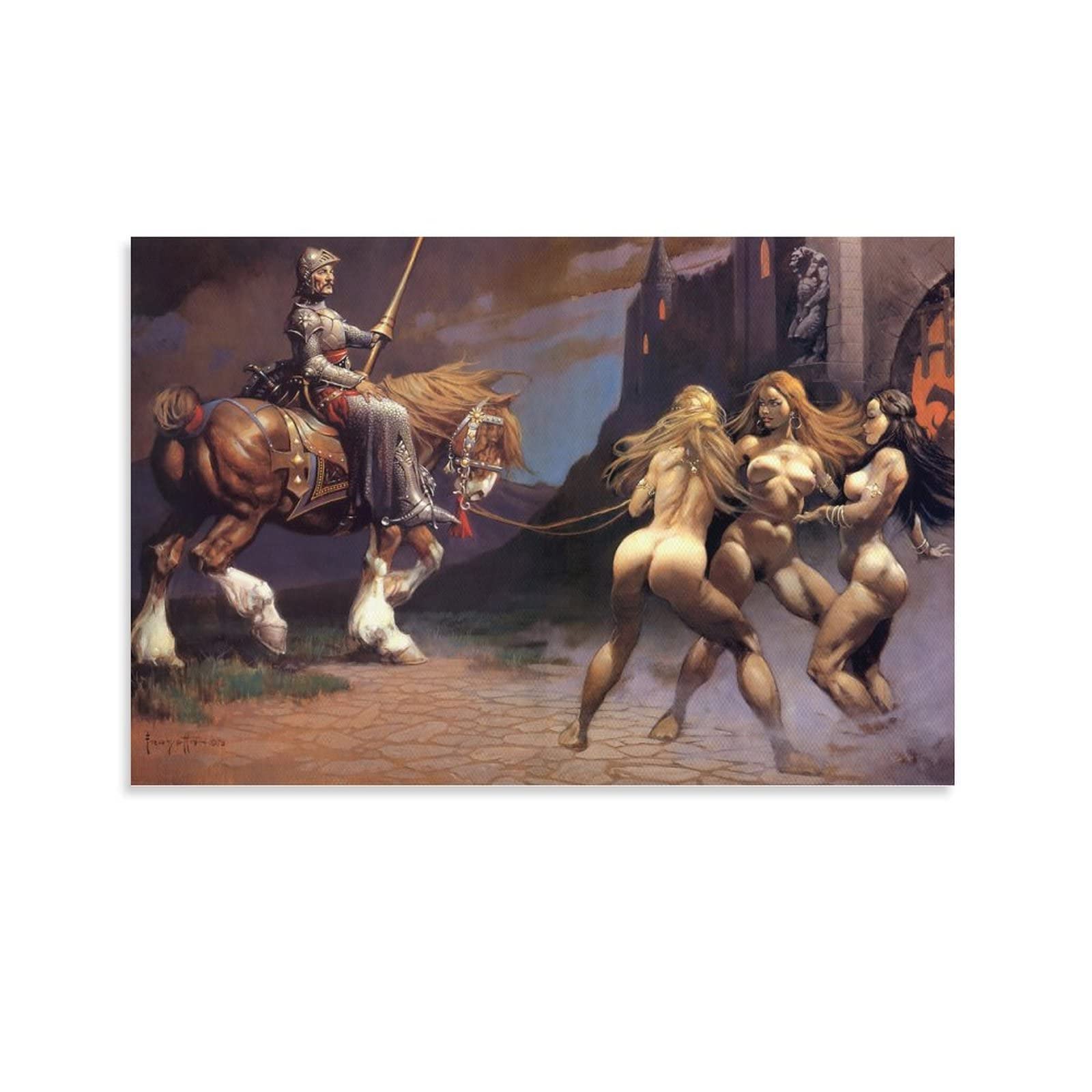 Frazetta castle of sin