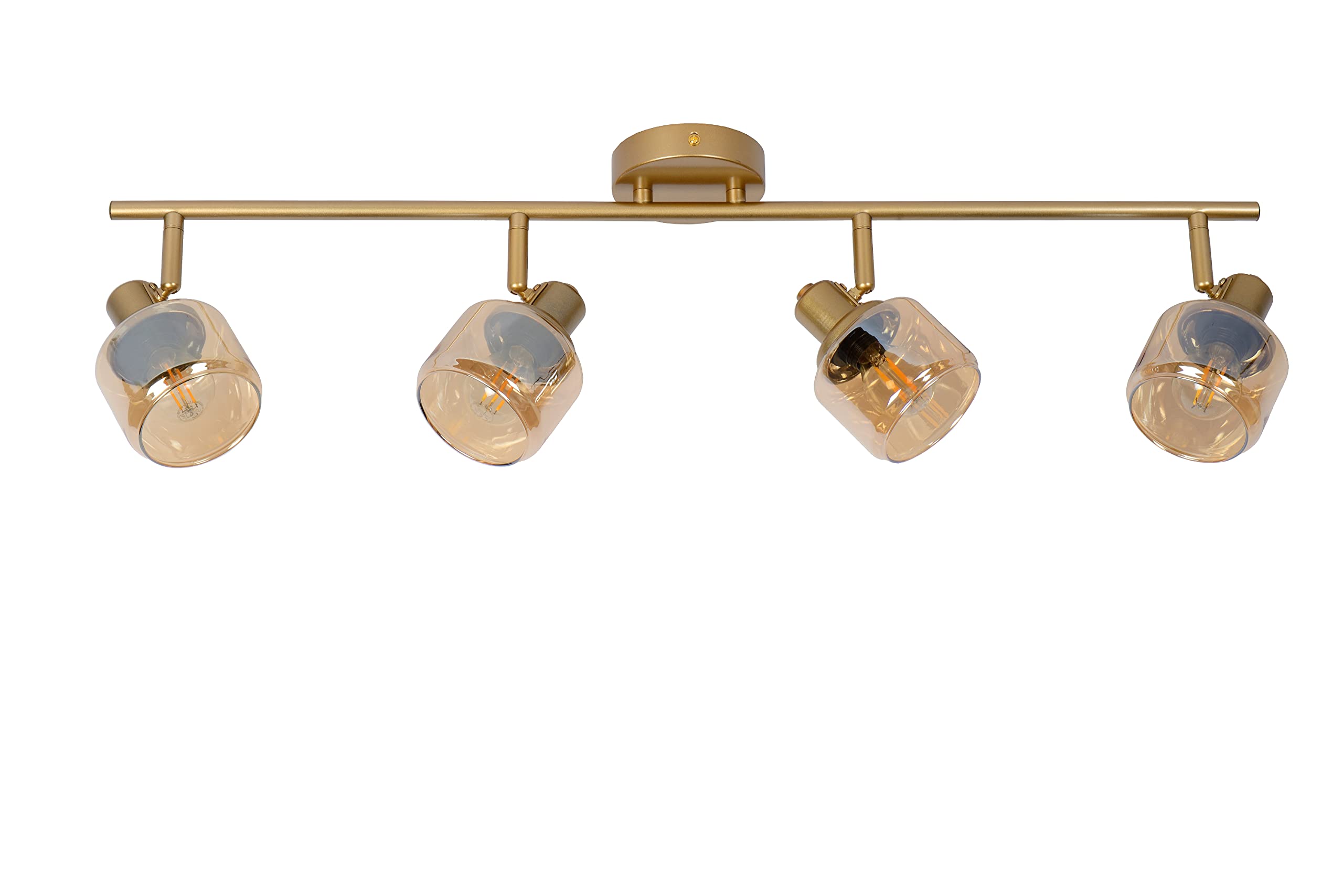 LUCIDE BJORN - Spot plafond - 4xE14 - Or Mat/Laiton