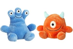 Aurora Palm Pals: An Adorable Pair of Monster Stuffed Animals