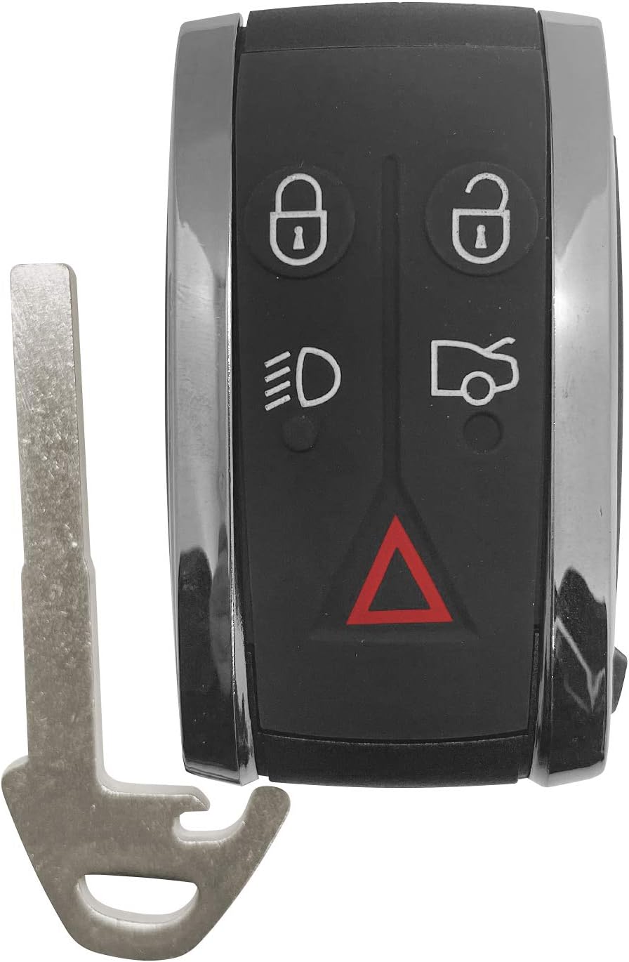 AUTO KEY MAX Remote Key Fob Replacement For Jaguar XF XFR XK XKR PCF7953A 315MHz FCCID: KR55WK49244;by (1)