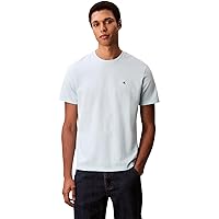 Calvin Klein Uomo T-Shirt Maniche Corte Classic Monogram Tee con Scollo Rotondo