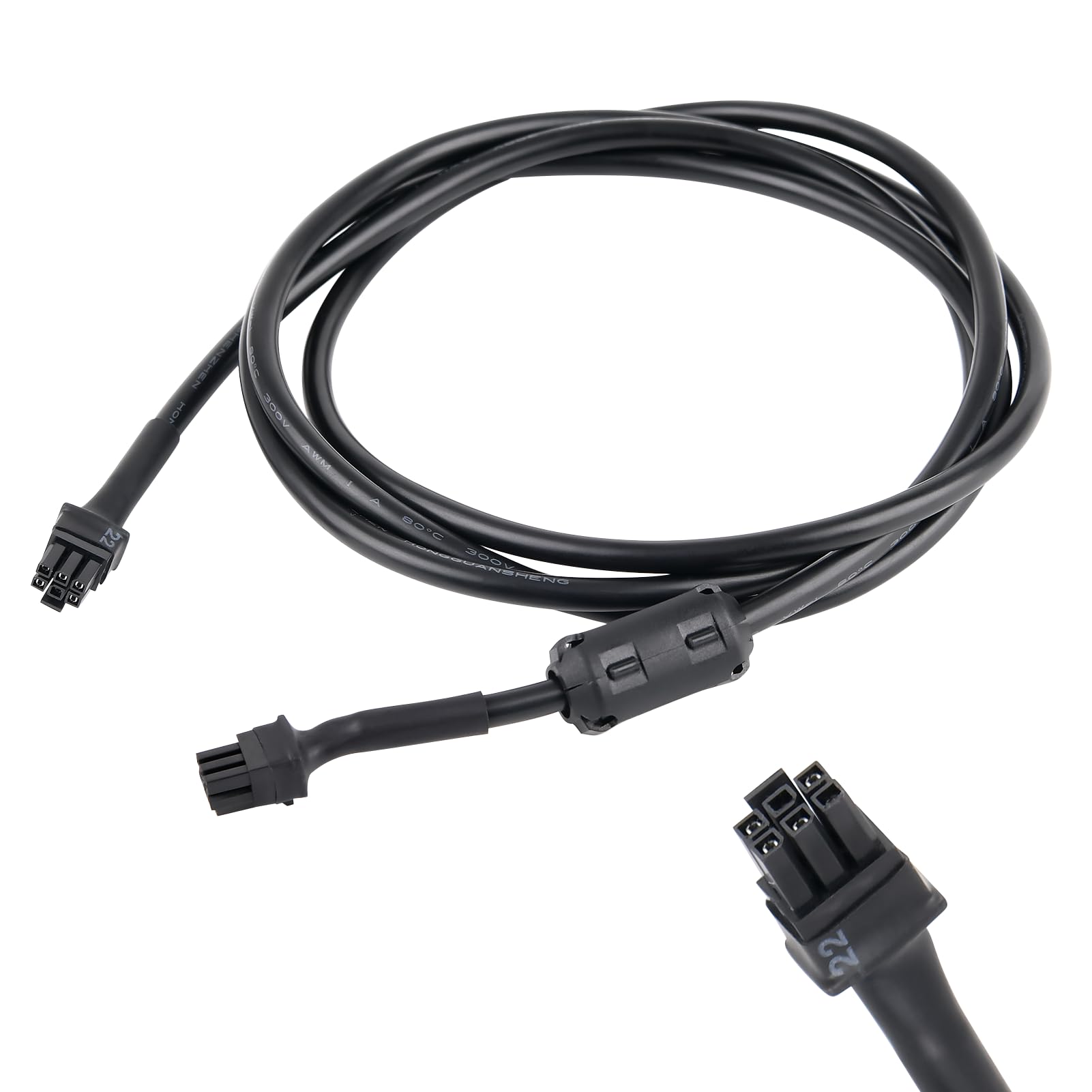 Bambu Lab Original 59inch Extension Cable 1.5M 6-Pin Data Cable with Magnetic Ring Filter for Bambu Lab X1/P1 Series 3D Printer,AMS HUB Connection-picture-35