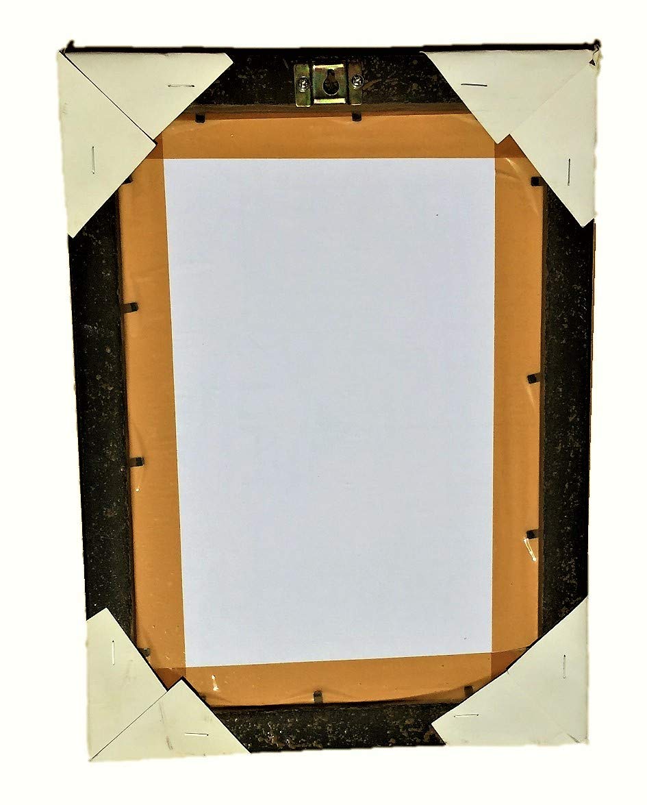 ADA Handicraft Wood Pooja Photo Frame (35 x 25 cm, Multicolour) 4