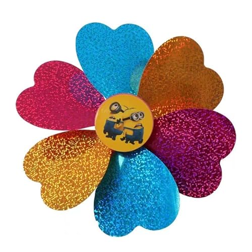 BINOTHINK Kinder Fahrrad Lenker Blume Pinwheel windmühle Dekoration für Fahrrad Roller Fahrrad Lenker Windrad Kinder Fahrrad Windmühle Windspiel für alle Fahrräder, Roller, Dreiräder Cover