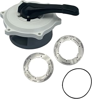 270068 1-1/2-Inch Multiport Pool Top Valve Assembly Replacement for Pen-tair Hi-Flow 1.5" Top and Side Mount Pool Spa Multiport Valve (270068)