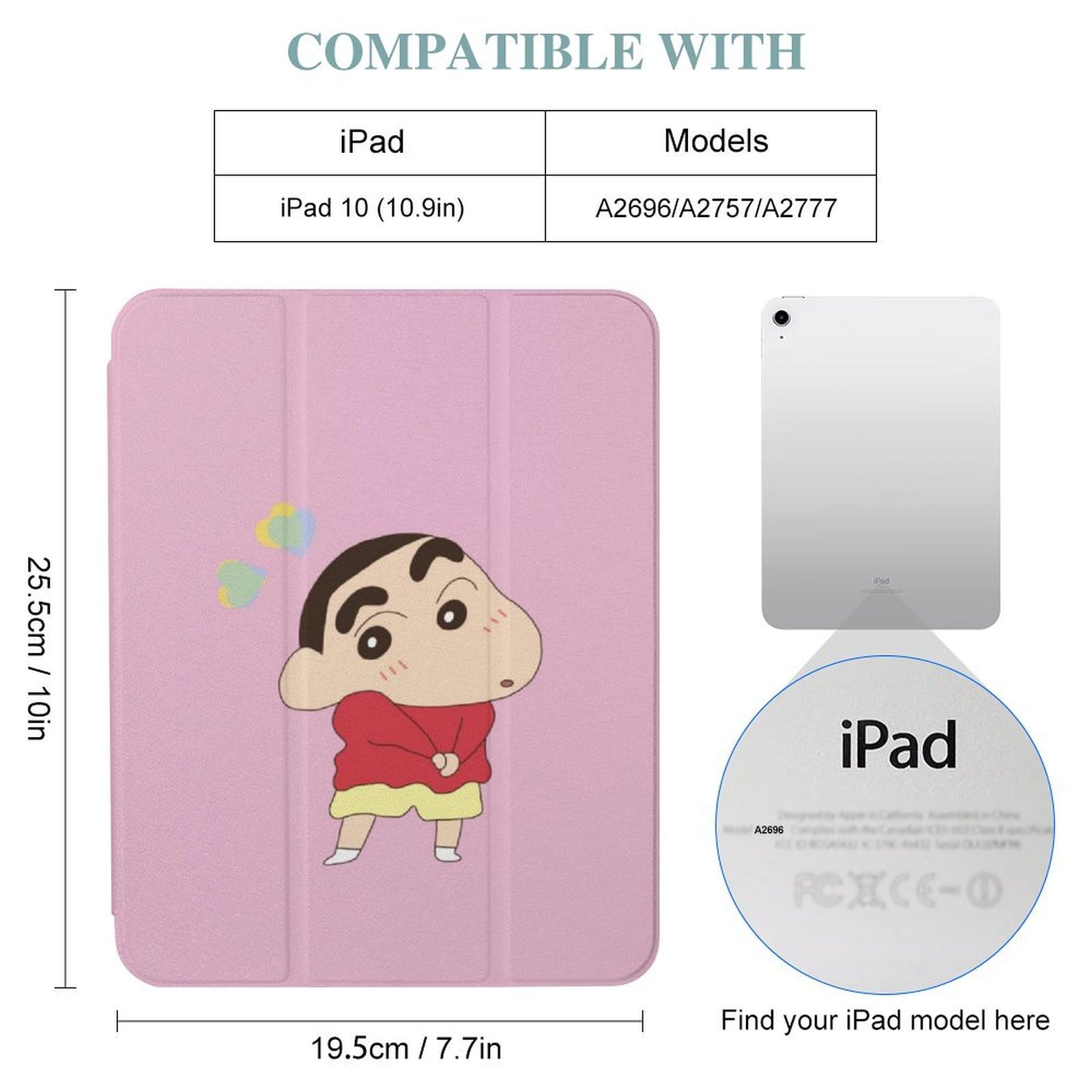 Amazon.co.jp: クレヨンしんちゃん ipad ケース iPad 10 ケース