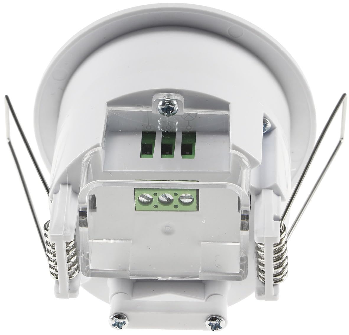 ChiliTec Rilevatore Di Movimento Esterno Da Incasso 190 Gradi IP65 LED Adatto Per Spegnere Da 1 Watt Sostituisce Un Interruttore Antracite