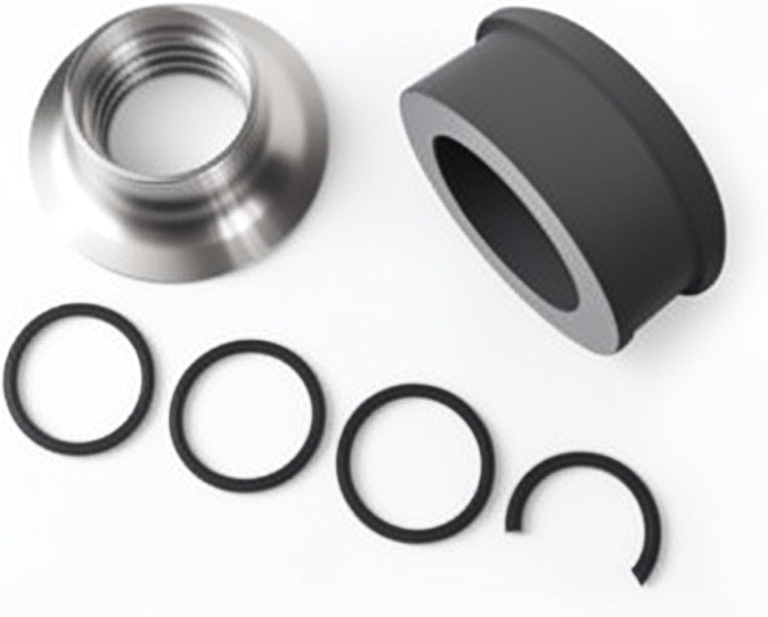 271002162 295501206 Rotary Ring Carbon Ring Kit C-Clip Compatible with For BRP Seadoo RXP X RXP RS 300 Engine.