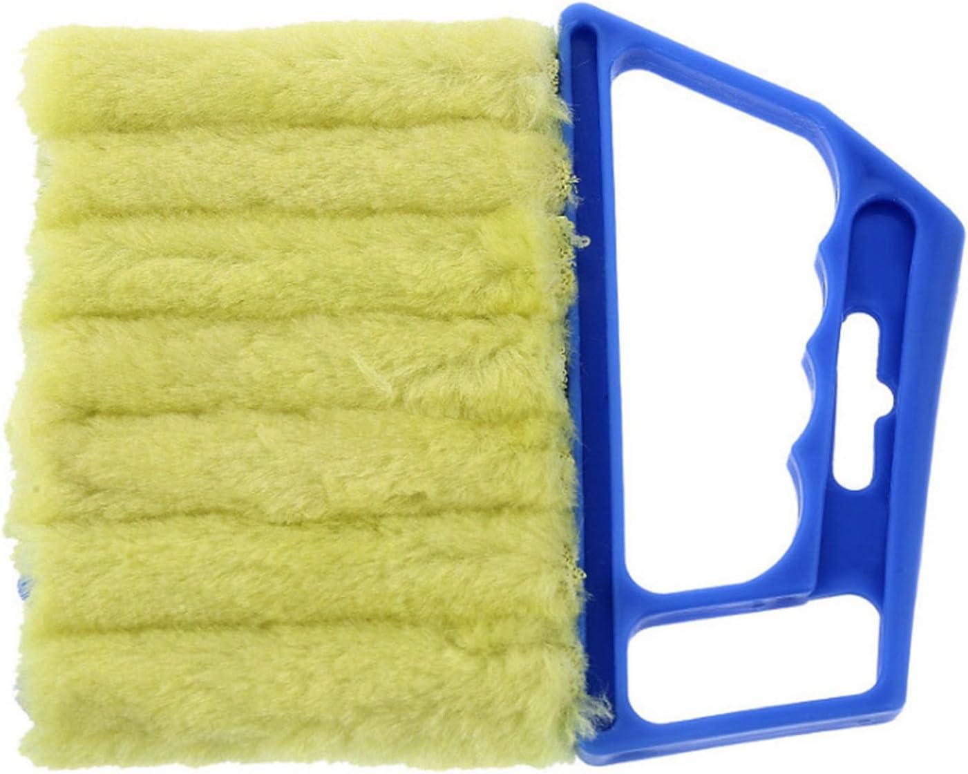 Mini Roller Shutter Cleaner With Cleaner Design Portable Holder Durable PP Fiber Home Dust Brush Home Office Hotel (Blue)