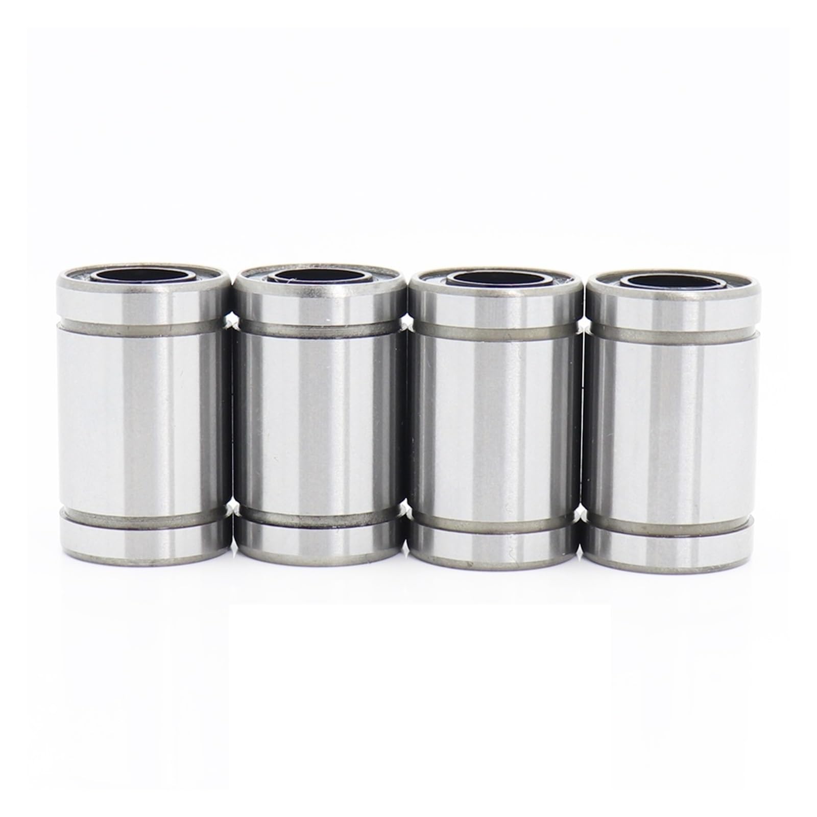 4 Uds rodamientos de Movimiento Lineal LM4UU LM6UU LM8UU LM10UU LM12UU LM13UU LM16UU LM20UU LM25UU rodamientos lineales estándar(Size:LM25UU)