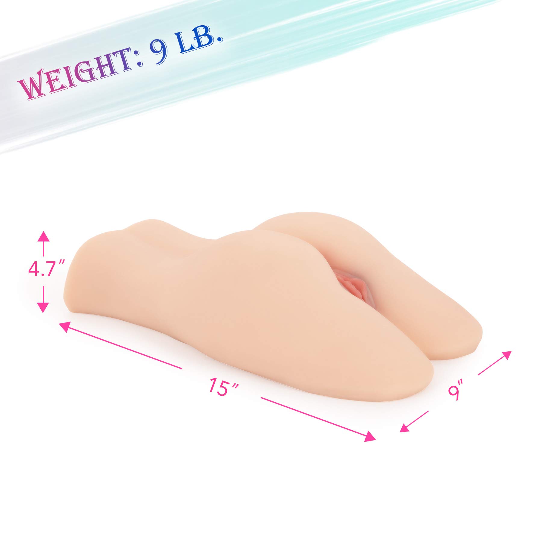 Amazon.com: Y-NOT Male Masturbator Stroker Sex Doll Lifelike Adult Toy in  Doggy Style w Ribbed Vaginal & Anal Canal for Men Masturbation 9lb  Realistic Pussy & Ass w Hermetic Seal for Tight