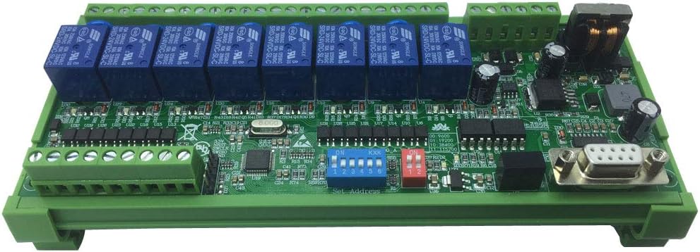 QL Electronics Modbus RTU 8 Channel DC 24V Remote Control Switch 10Amp IO Expansion Board Power Relay Module For PLC Control Board