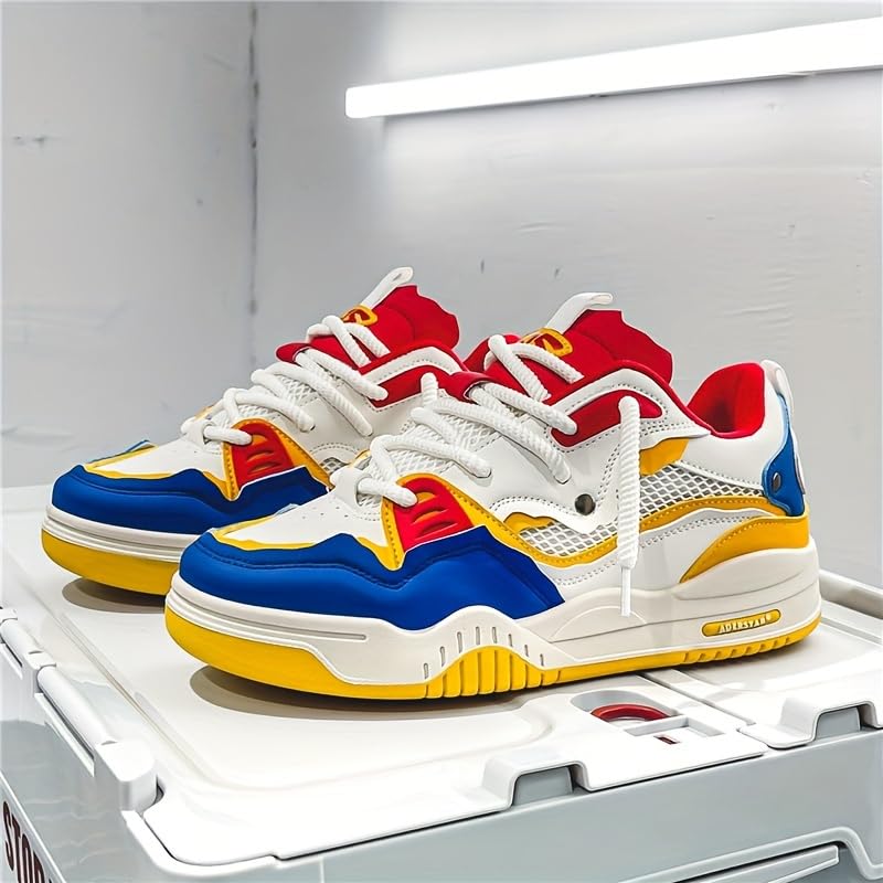 Men's Breathable Running Shoes, Fashion Sneakers Non-Slip Casual Shoes - Men's Trendy Sneakers4