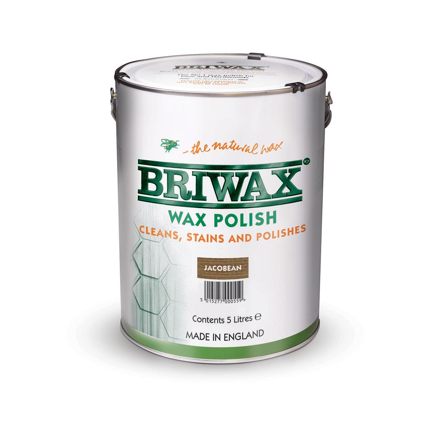 Briwax Wax Polish Jacobean 5ltr
