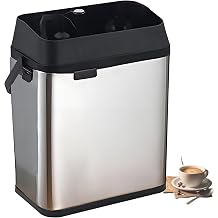 Portafilter Cleaner Electric, 150W Electric Portafilter Cleaning Machine, Easy to disassemble, Simple to Operate, Double Brush Head, Suitable for Home, Cafe and Restaurant Silver