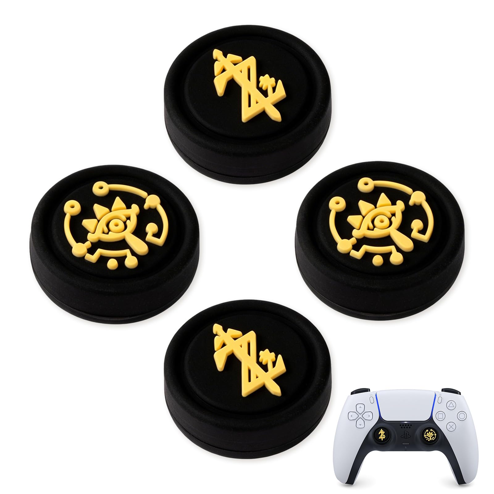 Cute Switch 2 Thumb Grips Caps for PS5/PS4, Xbox X/S, Switch PRO Controller