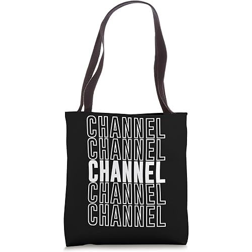 Channel Tote Bag