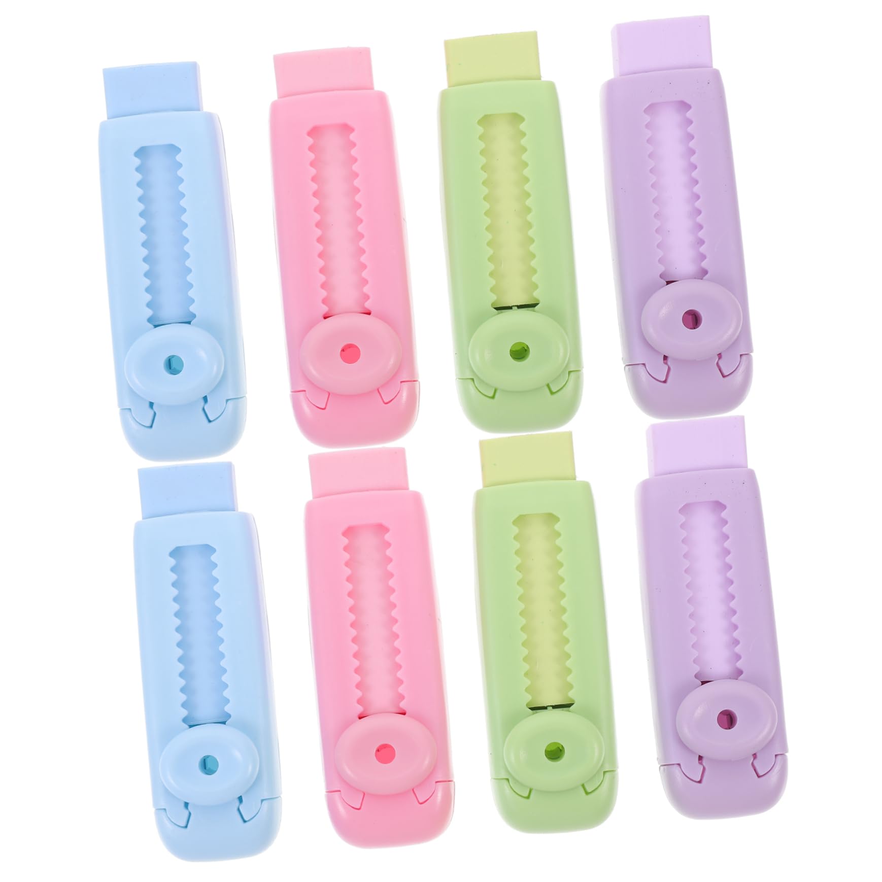 ARTIBETTER 5 Ensembles Gomme Télescopique Erasers Rétractables Mécanique École Grand Gommes À Effacer Enfants Push-pull Papeterie Pour Étudiants Tpr 8 Pièces * 5