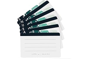 MaxGear Index Card Dividers: Your Culinary Codex at Your Fingertips