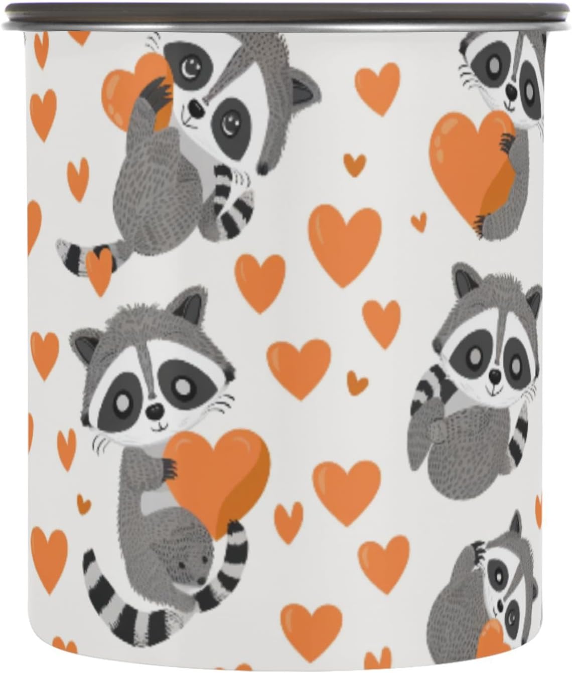 Alaza Cute Raccoon Airtight Coffee Bean Canister 900ml