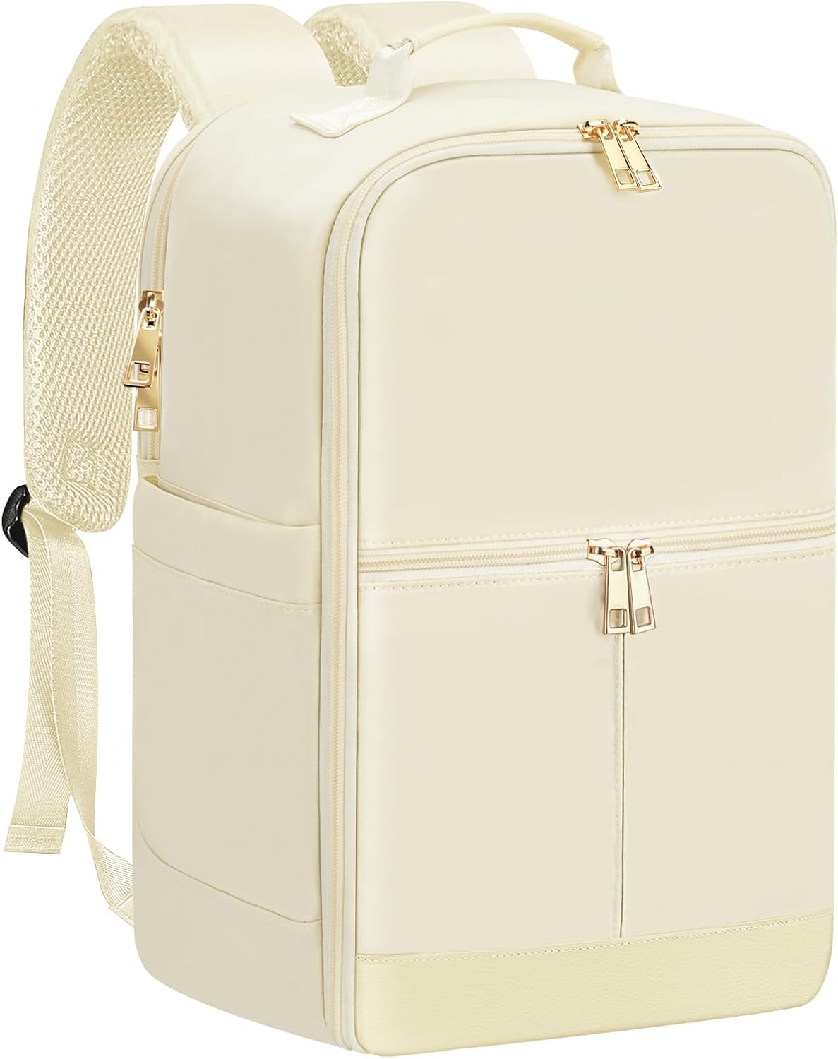 OTAHGK Bagage Cabine 40x20x25 pour Sac à Dos Voyage sous Siège Ryanair, Sac à Main Taille Cabine Bagage 20L, Sac à Dos pour Ordinateur Portable Petit Sac Voyage-Beige OTAHGK Bagage Cabine 40x20x25 pour Sac à Dos Voyage sous Siège Ryanair, Sac à Main Taille Cabine Bagage 20L, Sac à Dos pour Ordinateur Portable Petit Sac Voyage-Beige