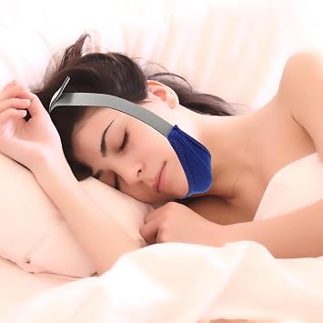 Zeus Device Chin Strap Replacement with Adjustable Size and Easy to Clean Nylon Material, Comfortable Chin Strap Part for Sleeping Snoring Solution with Ok Fabric and Sponge
