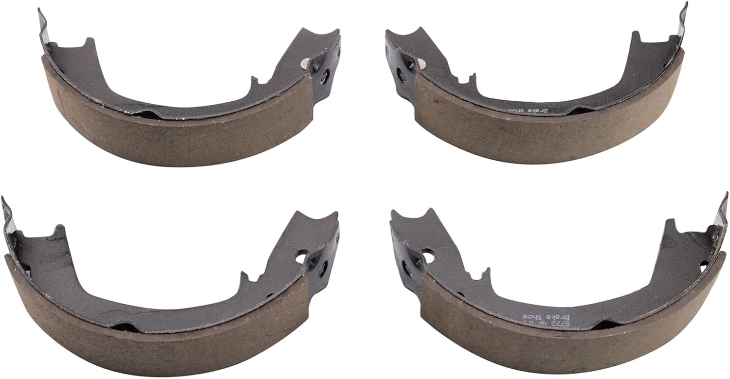 Rear Parking Brake Shoe Set Compatible with 2001-2006 Hyundai Santa Fe 2005-2009 Tucson 2005-2010 Kia Sportage