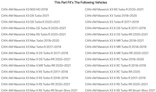 Miniatura 2 de SuperATV Enlaces de barra estabilizadora ajustables para Can-Am Maverick X3 (ver ajuste)  1 juego de eslabones de barra estabilizadora trasera