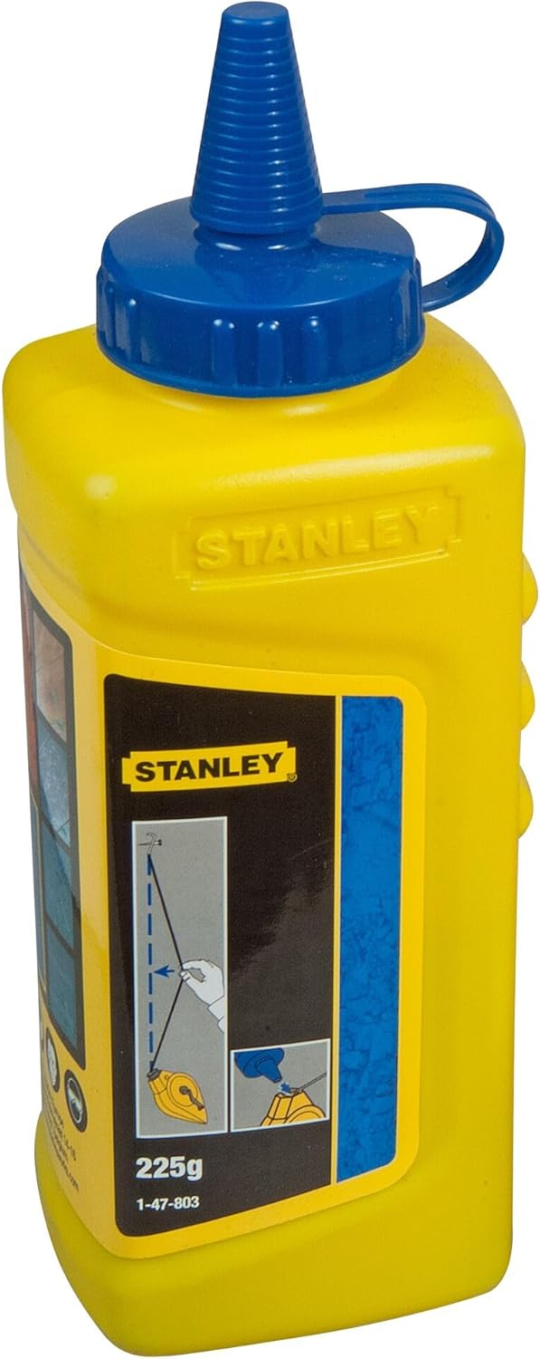 Stanley Tools Chalk Refill 225g (8oz) Blue
