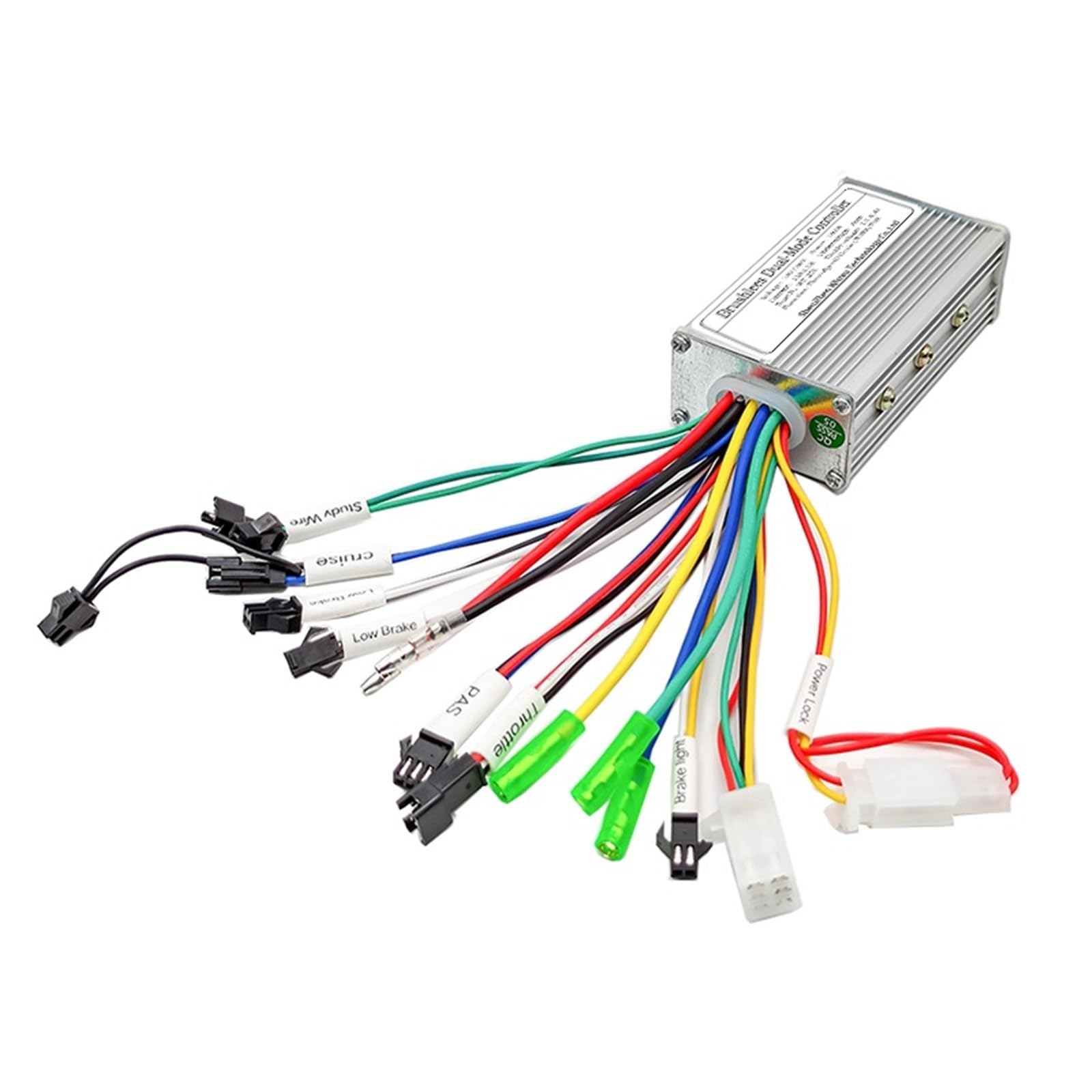 24V 36V 48V 350W 15A Ebike Brushless Motor BLDC Universal Drive Controller for Electric Bicycle Scooter E-Bike Repair(24V 36V 48V 250W 13A)