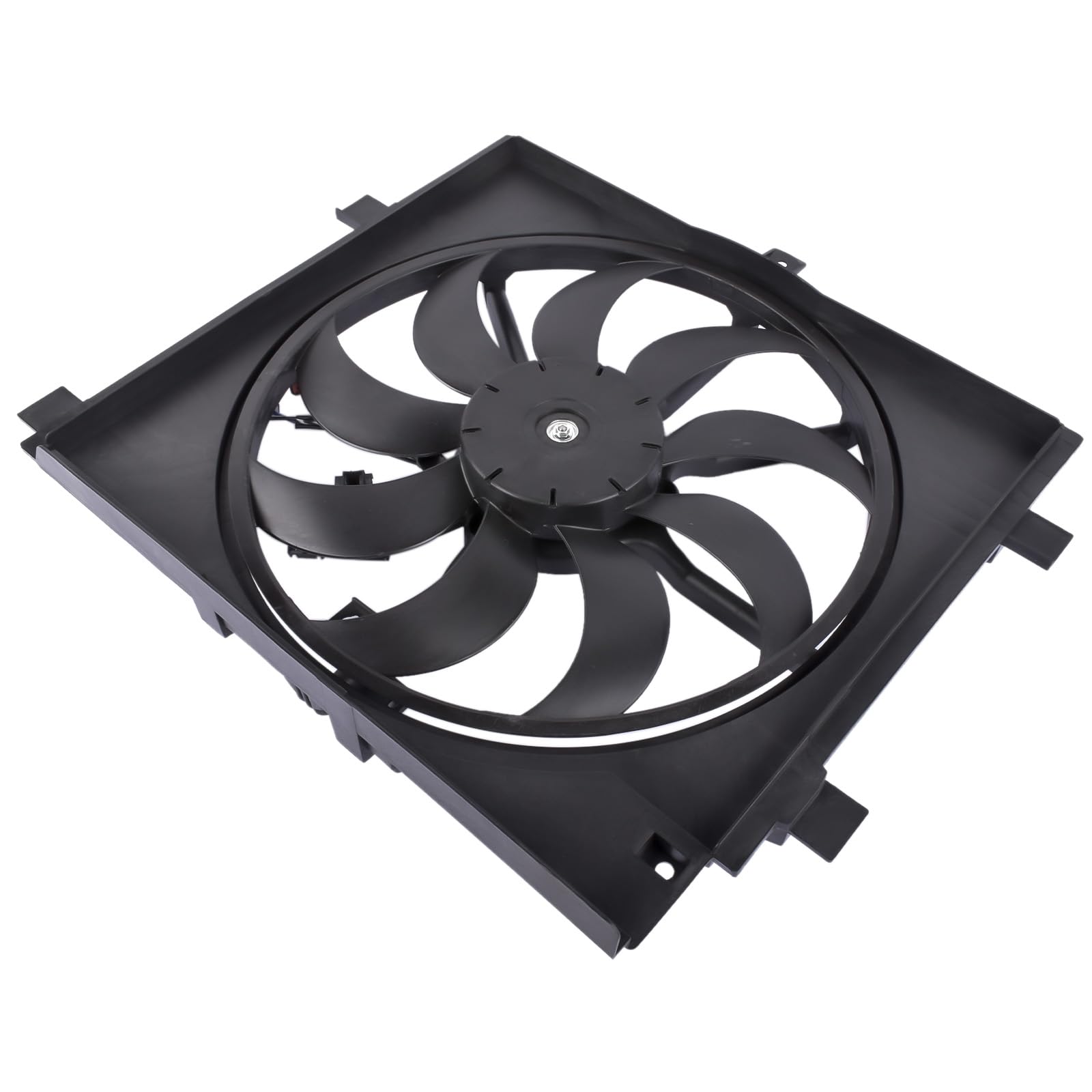 Bisenya AGUA RADIADOR AIRE ACONDICIONADO ENFRIADOR RADIADOR VENTILADOR Reemplazo para JUKE CUBE 2011-2015 1,5 DCI DIESEL 214811FE0A 214811FE1A
