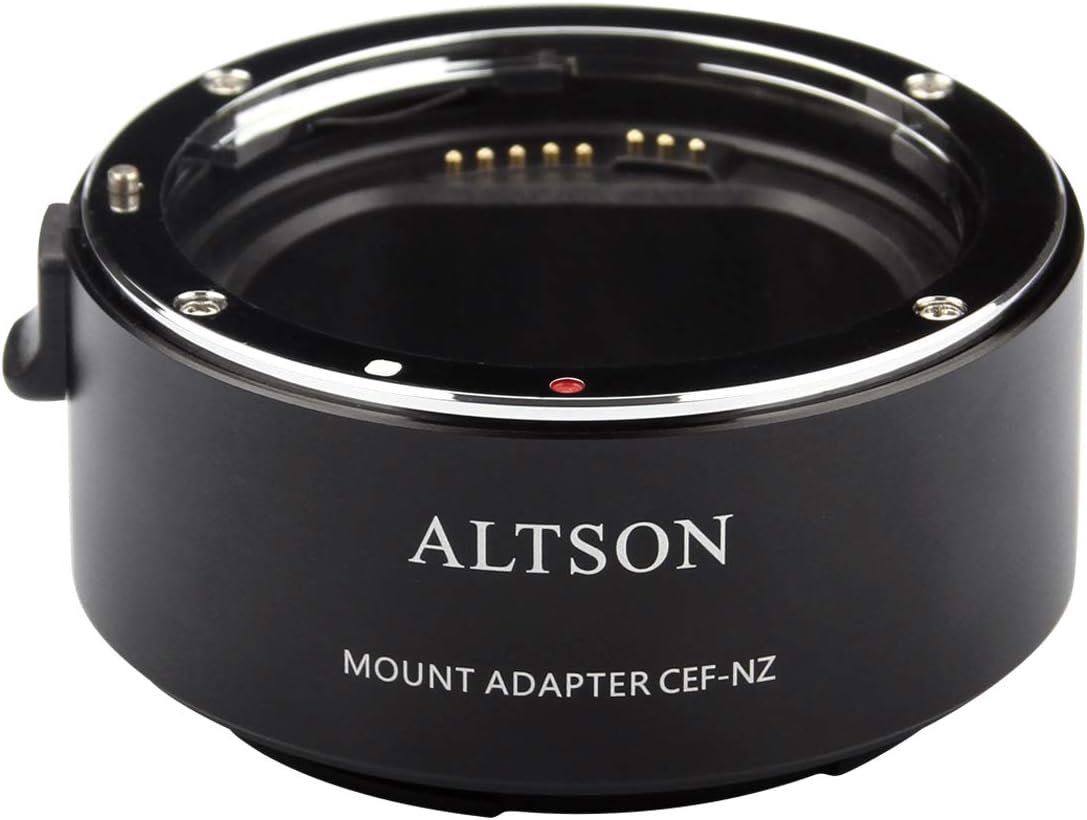CEF-NZ Smart Adaptor is Compatible with Canon EF/EF-S Len to Nikon Z Mount Camera Z6 Z7 (CEF-NZ)