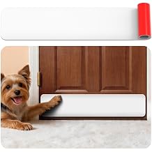 Silicone Door Kick Plate,Dog Door Protector from Scratching 1 Pcs