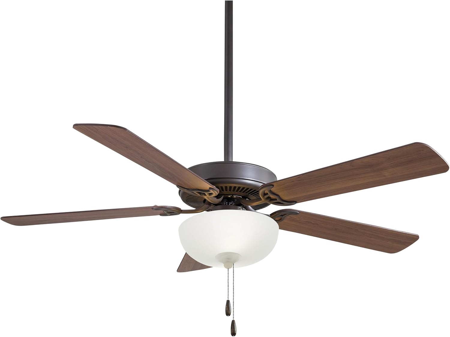 Minka-Aire F448L-ORB Contractor II Uni-Pack 52 Inch Ceiling Fan with Integrated 9W LED Light in Oil Rubbed Bronze Finish