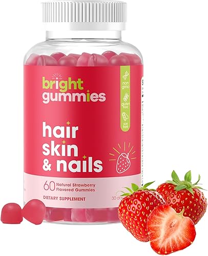 Gomitas para el crecimiento del cabello con biotina de 5000 mcg + vitaminas C, E y zinc, ayudan a prevenir el adelgazamiento y la pérdida del