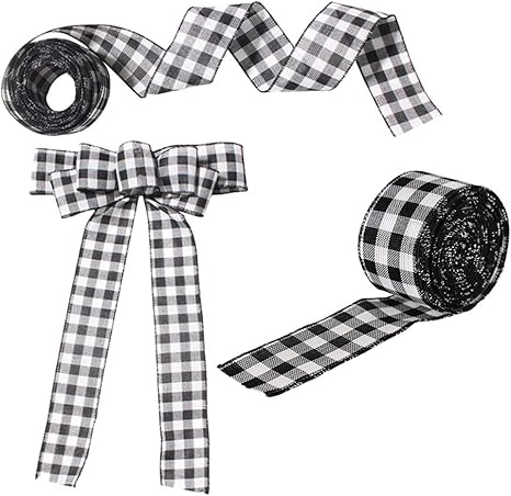 Amazon Ledmomo チェックリボン クリスマス リボン 包装 3本 ラッピング 手芸 ケーキギフトラッピングリボン 装飾リボン アクセサリー 黑 白 リボン 通販 Amazon Ledmomo チェックリボン クリスマス リボン 包装 3本 ラッピング 手芸 ケーキギフトラッピングリボン 装飾リボン アクセサリー 黑 白 リボン 通販