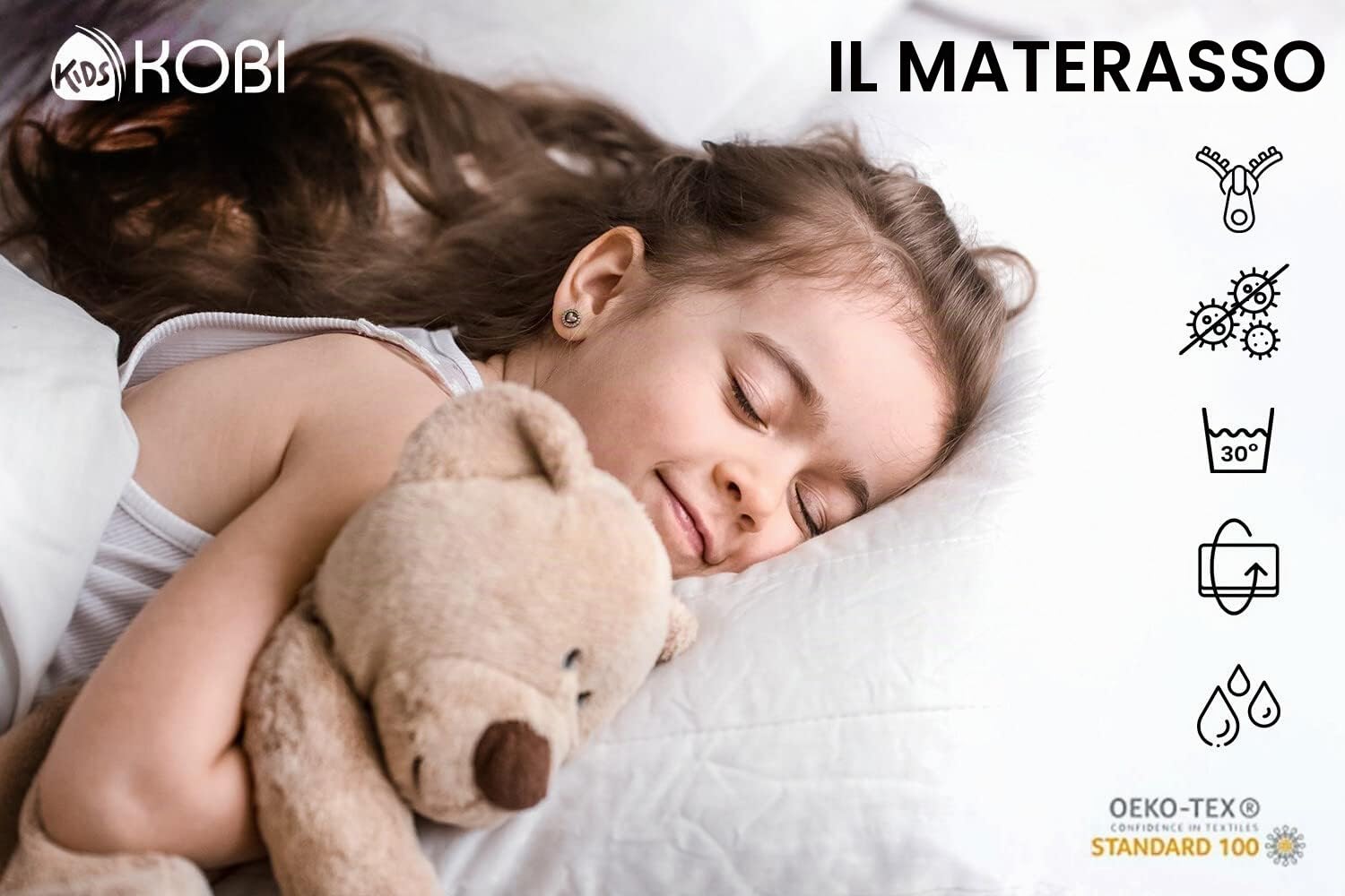 KOBI Letto per bambini SPIDERCAR 160x80, multicolore, motivo spiderman, supereroe, letto per cameretta, per ragazzi