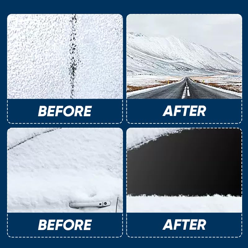 Image of Dodorado Car Interference Antifreeze Instrument,Universal Windshield Ice Melter for Cars - Rapid-Action Defroster with Solar Charging, Reusable Winter Solution for All Vehicles(5 sets)