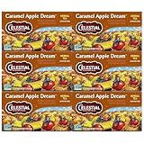 Celestial Seasonings Caramel Apple Dream Tea Herbal, 20 Count (Pack of 6)