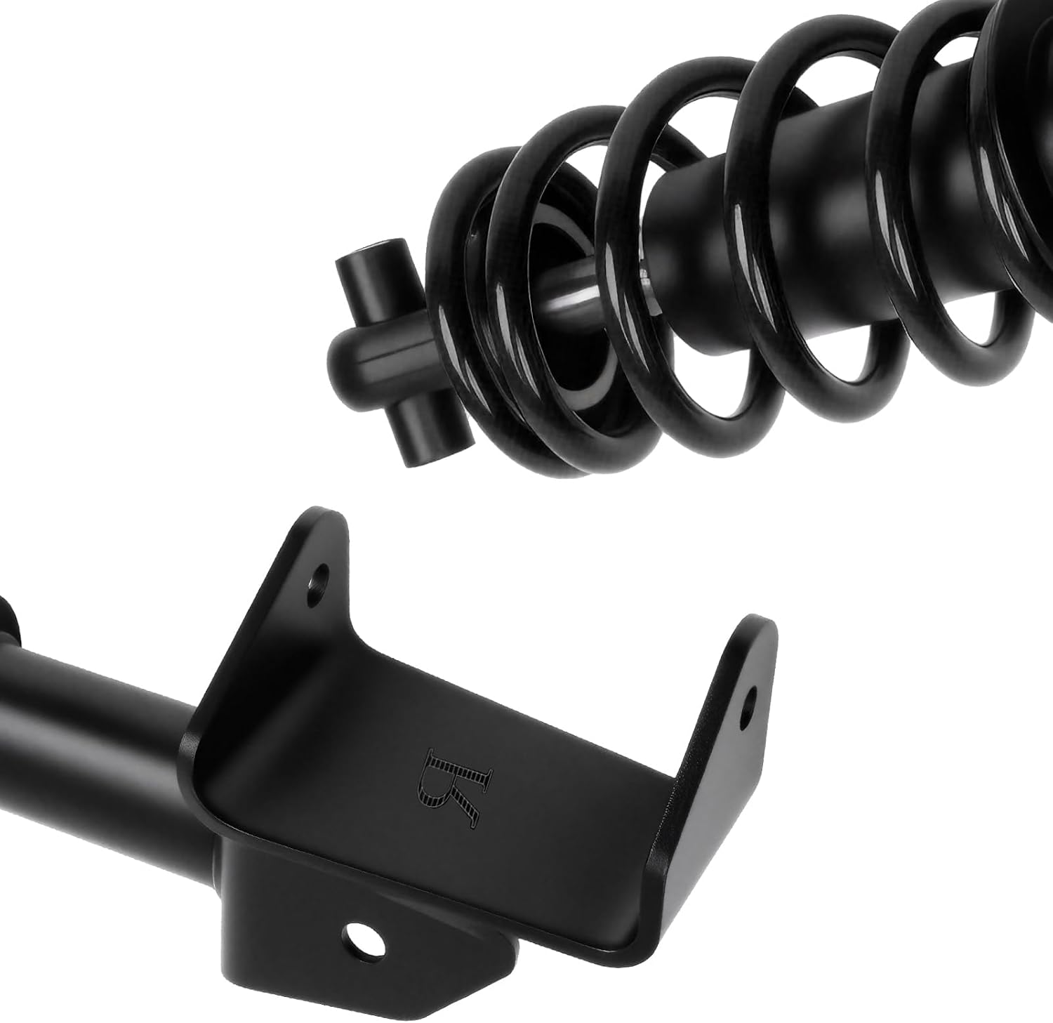 Golf Cart Front Shocks Absorber for Yamaha Drive/G29 (2007-2016) Gas & Electric Golf Carts Replace #JW2-F3390-00-00 JW2-F3350-00 Black
