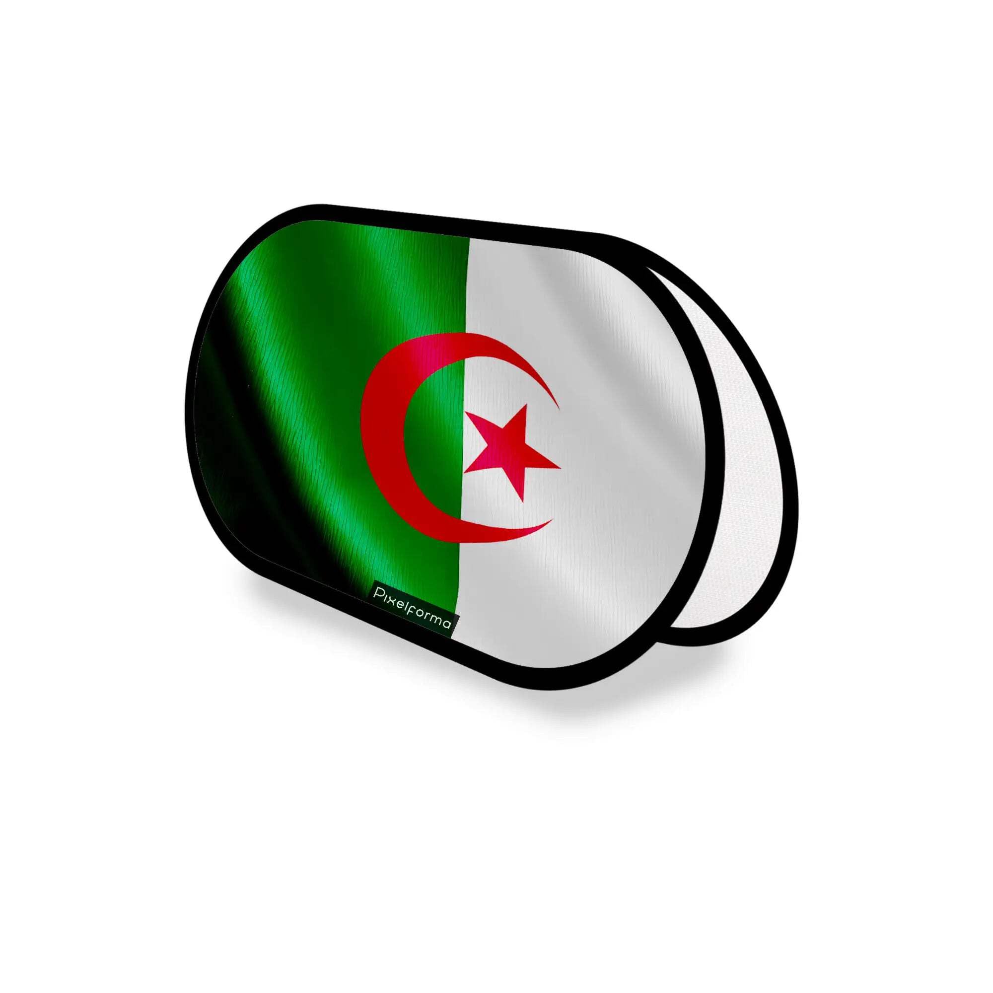 Drapeau Algérie en Polyester 70x120cm aux finitions soignées pour pavoisement