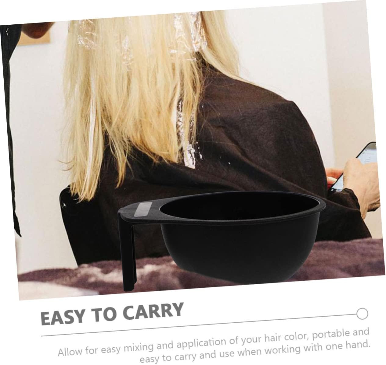 10pcs Mixing Bowls for Hair Dye Professional Hairdressing Tool Washable and Reusable Sturdy and Lightweight for Salon Use and Application