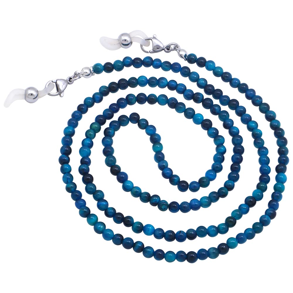 KAI Top Eyeglasses Fashion Beaded Face Mask Holder Lanyard for Women